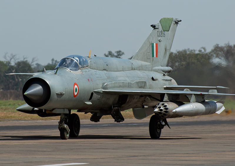 mig 21 fighter jet remove from jodhpur air base