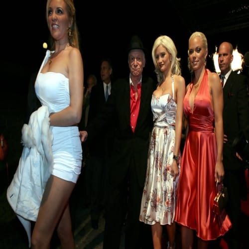 See the pictures of Playboy Magazine founder Hefner life