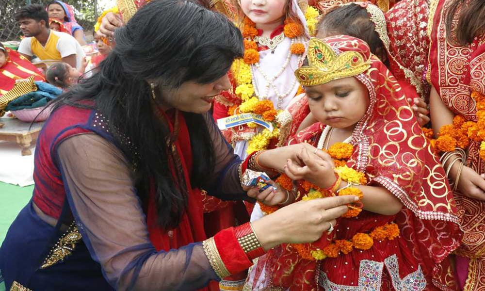  navratri 2017 know about kanya pujan on ashtami and navami