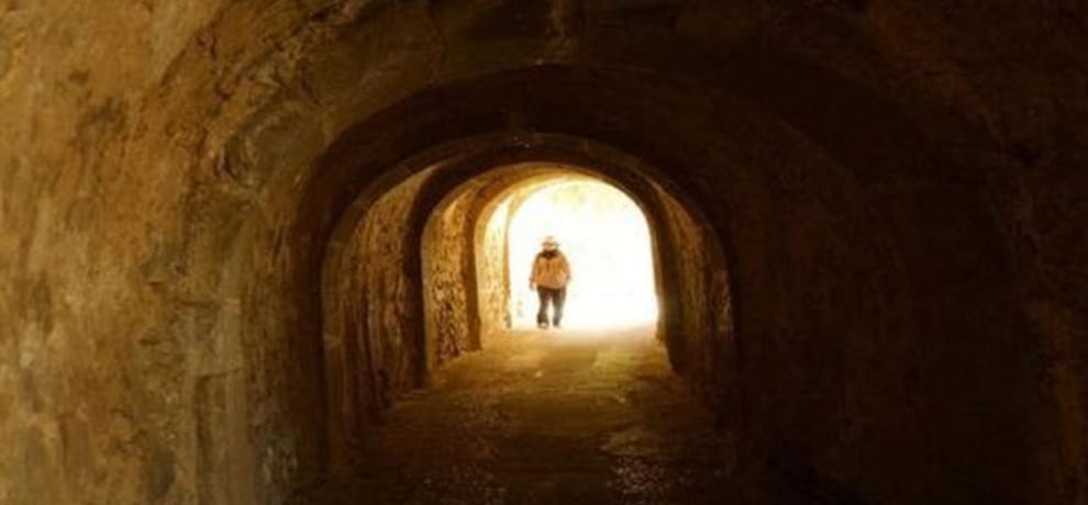 a lonely land where leper were kept