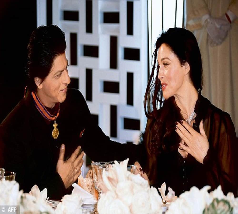 Monica Bellucci wants to Meet SRK in Mumbai