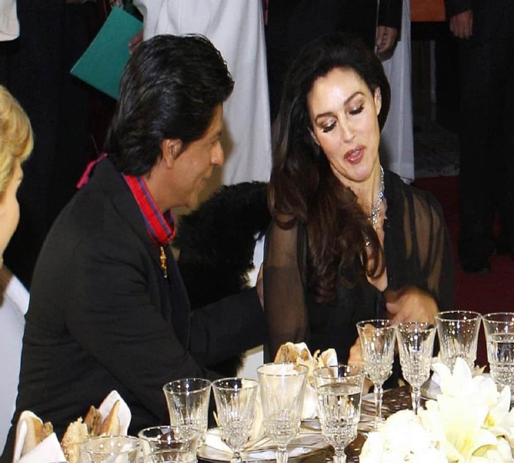 Monica Bellucci wants to Meet SRK in Mumbai