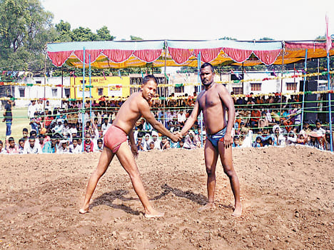 The domination of the wrestlers of Hamirpur, Mahoba and Delhi