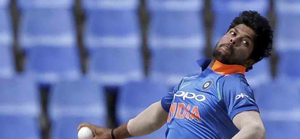 Ind vs Aus:  Umesh Yadav complete 100 ODI wickets in his 71th match 