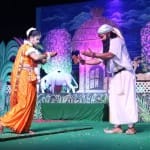 ram rahim came as rawan in ramlila in delhi 
