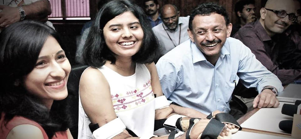 Maharashtra girl Shreya Siddanagowda gets Kerala man sachin arms