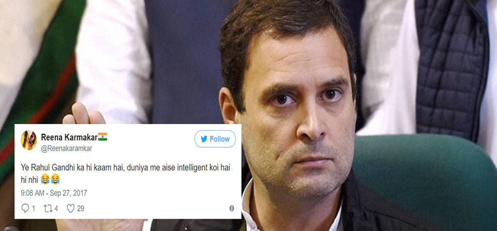 congress Rahul Gandhi trolled for Raja Ram Mohan Roy death anniversary tweet