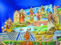महाष्टमी पर दुर्गा पूजा पंडालों में उमड़े श्रद्धालु