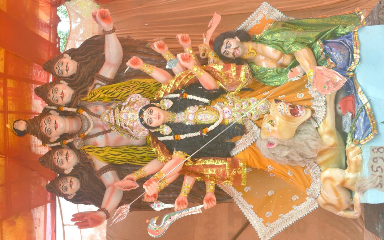 All the colors of the goddess devotion