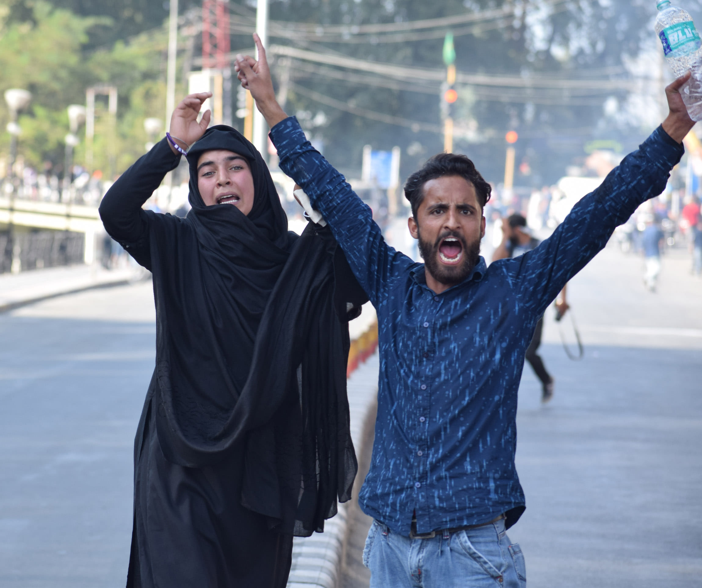 violence in kashmir valley and srinagar head of friday prayers