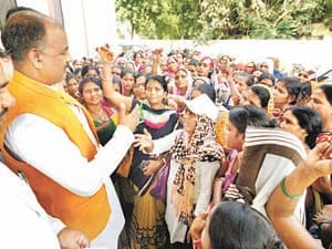 aasha bahu strike in kaushambi