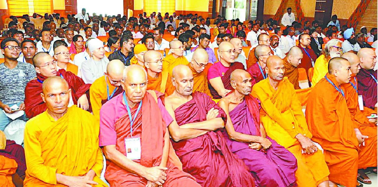 There is no direct confrontation with Buddhist monks of Rohingya Muslims