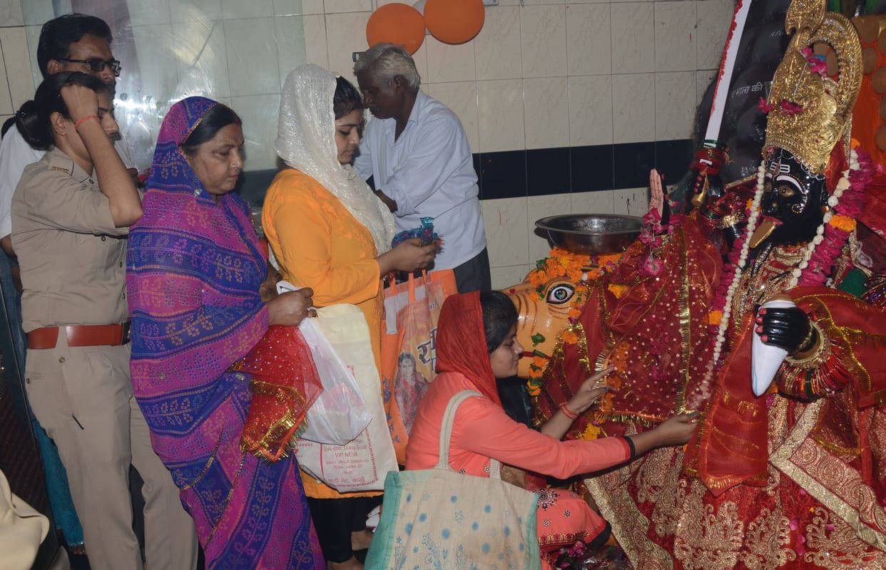 Pooja of Mother Siddhidathi, Virgo in place of place