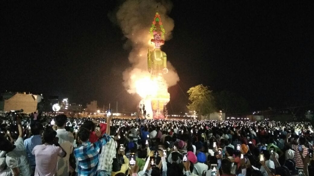 world's highest statue of ravana dahan in haryana