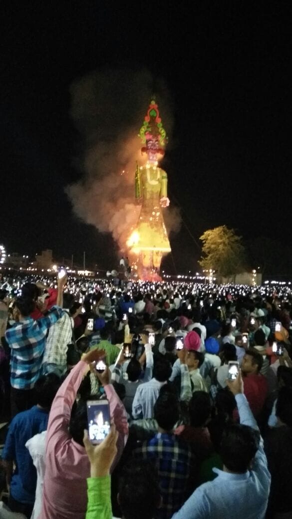 world's highest statue of ravana dahan in haryana