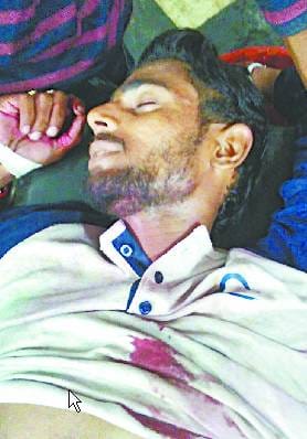 सरेशाम युवक को गोली मारकर किया घायल