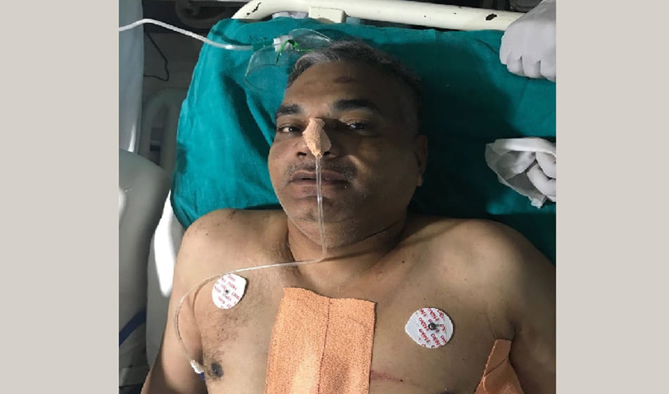 PAC constable shot himself with service rifle in ghaziabad