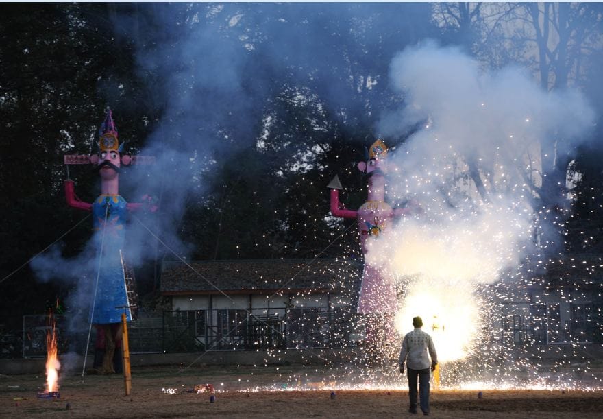 dushara celebrations in srinagar and  kashmir