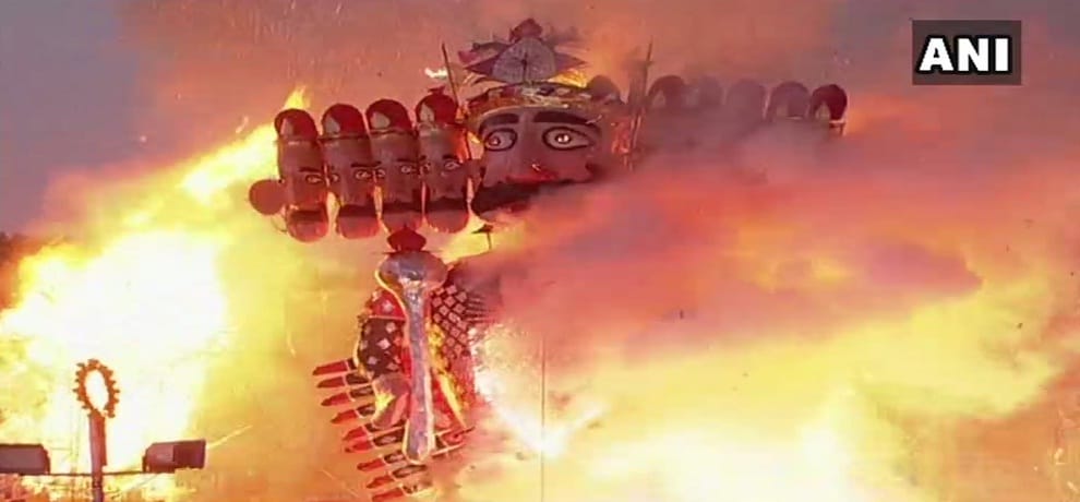 On the occasion of Vijaya Dashami the Prime Minister Island ignition on Red Fort