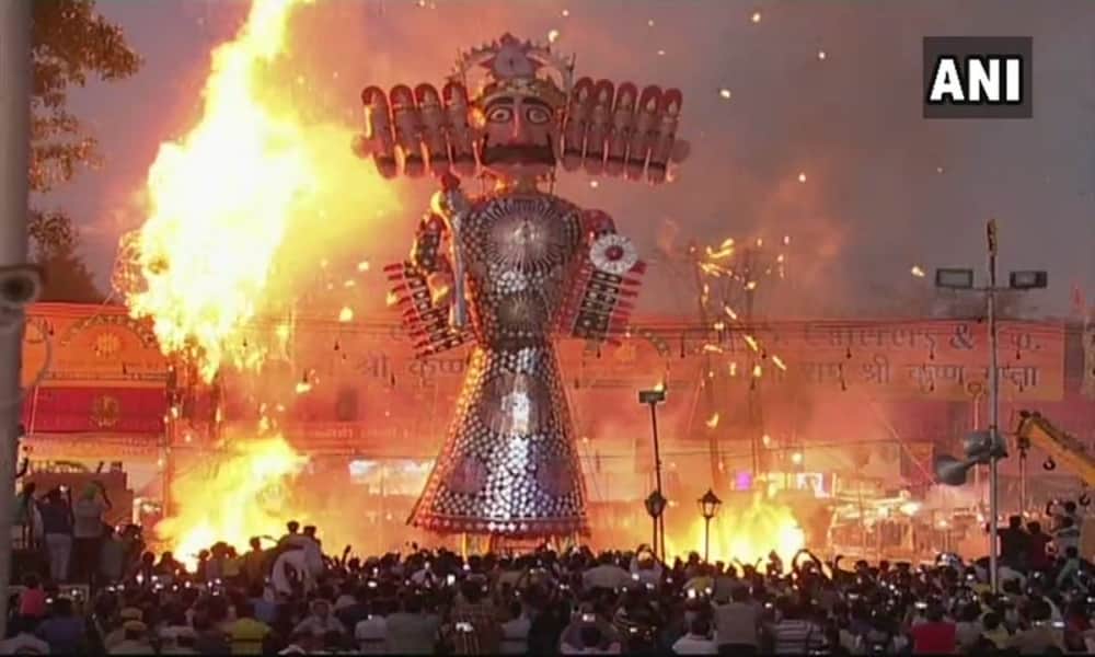 Happy Dussehra 2018: Send dussehra wishes, images, quotes, wallpapers in hindi to your loved ones