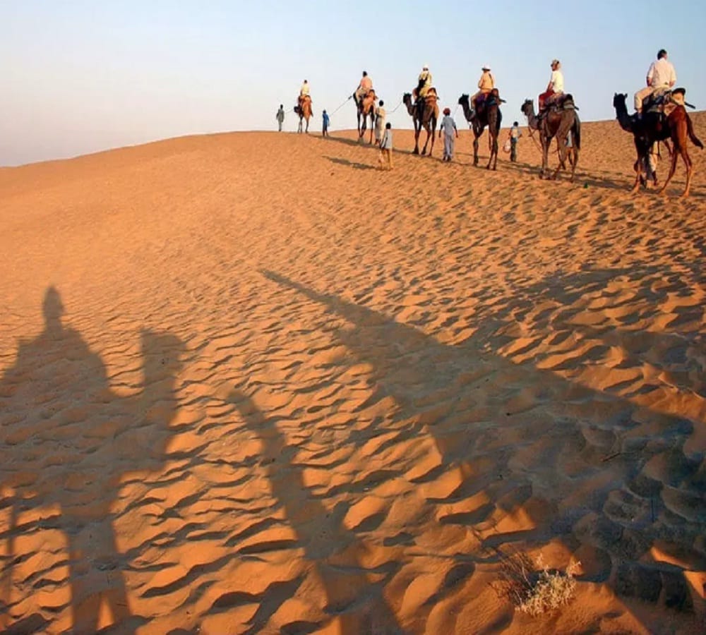 Jaisalmer trip:  a beautiful landscape in desert
