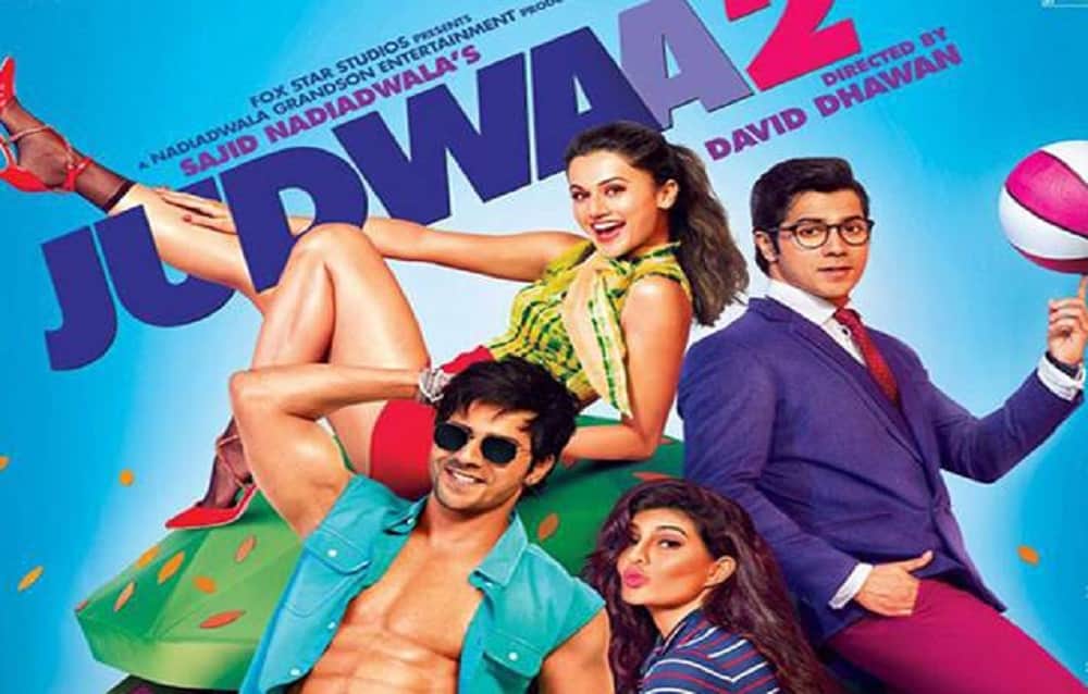 varun dhawan jacqueline fernandez and tapsee pannu satrrer starrer judwaa 2 box office collection 