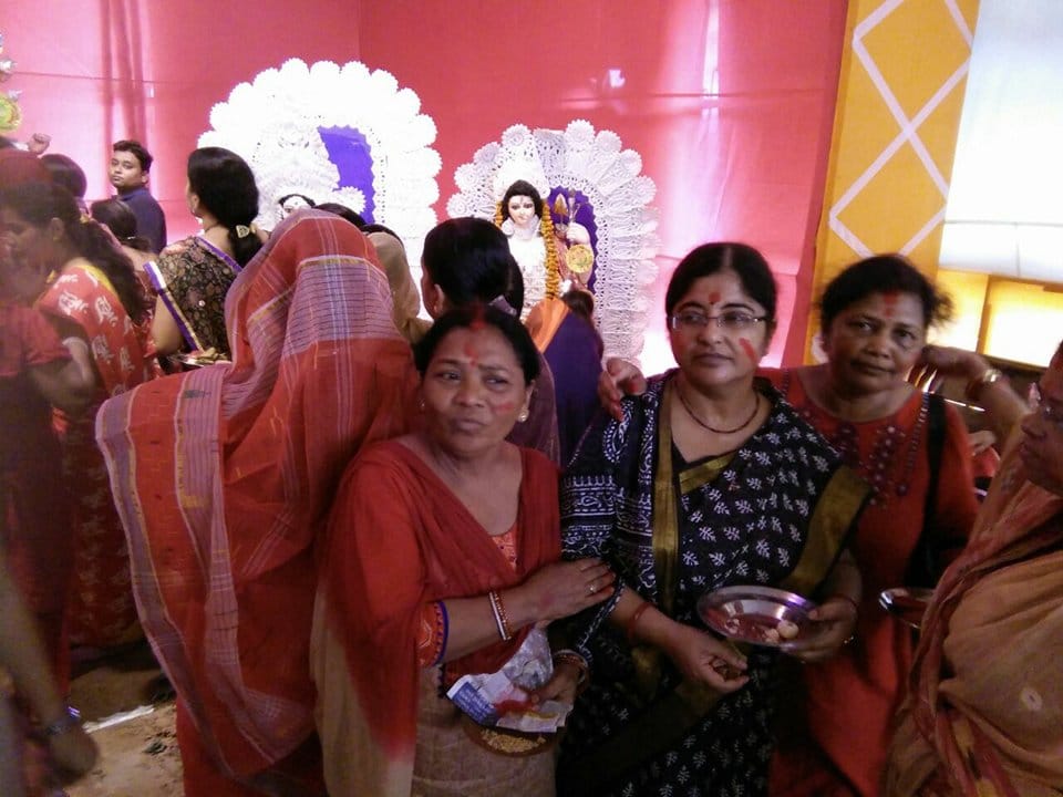 Day of departure of devi maa at Vijaya Dashami 