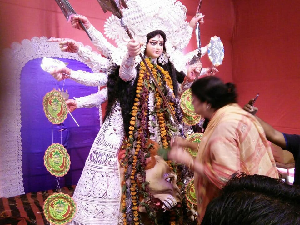 Day of departure of devi maa at Vijaya Dashami 