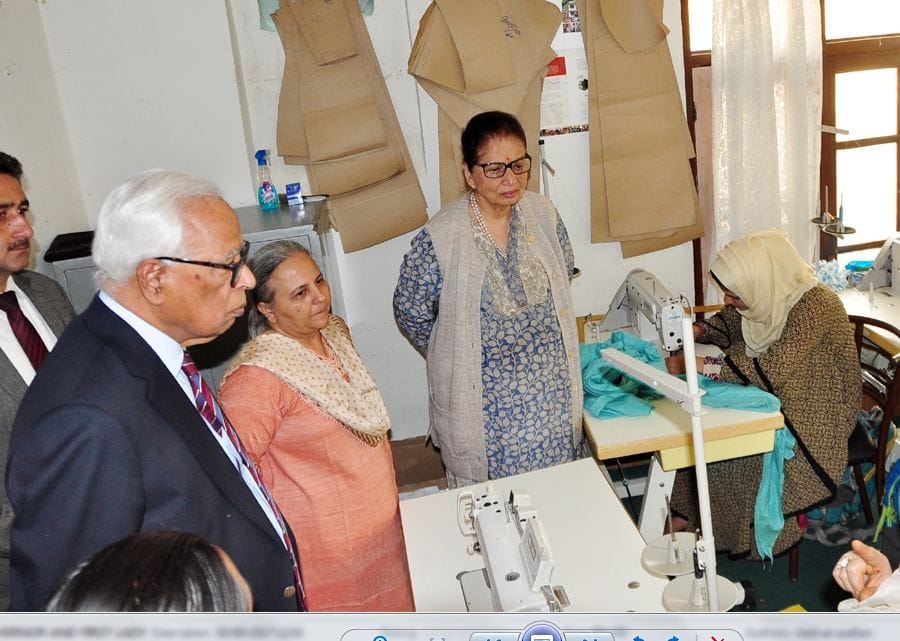 GOVERNOR visited the service center in Kupwara