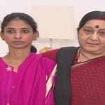 Sushma Swaraj appeals people to help Geeta in finding her parents