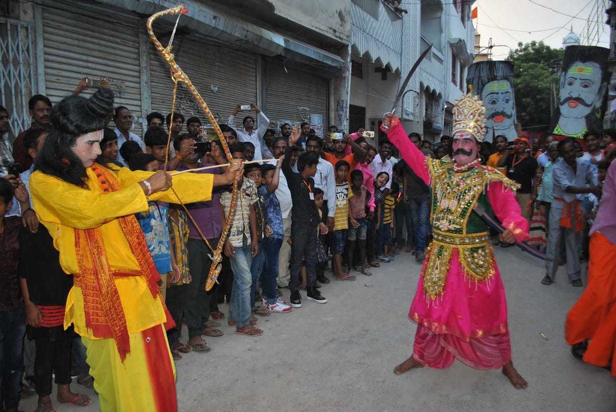 Celebration of Vijayadashmi celebrated with pomp