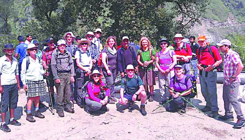 Britain's team of trackers left for Milam