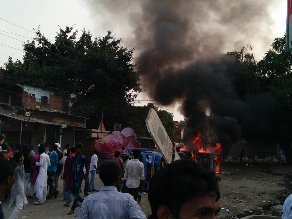 Photos: Two-place stress situation in Kanpur