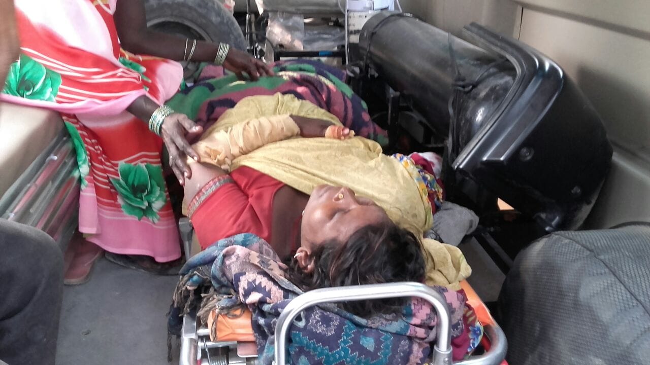 A crocodile attacked a woman in bahraich.