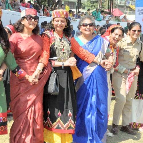 International kullu dussehra beti bachao nati by womens