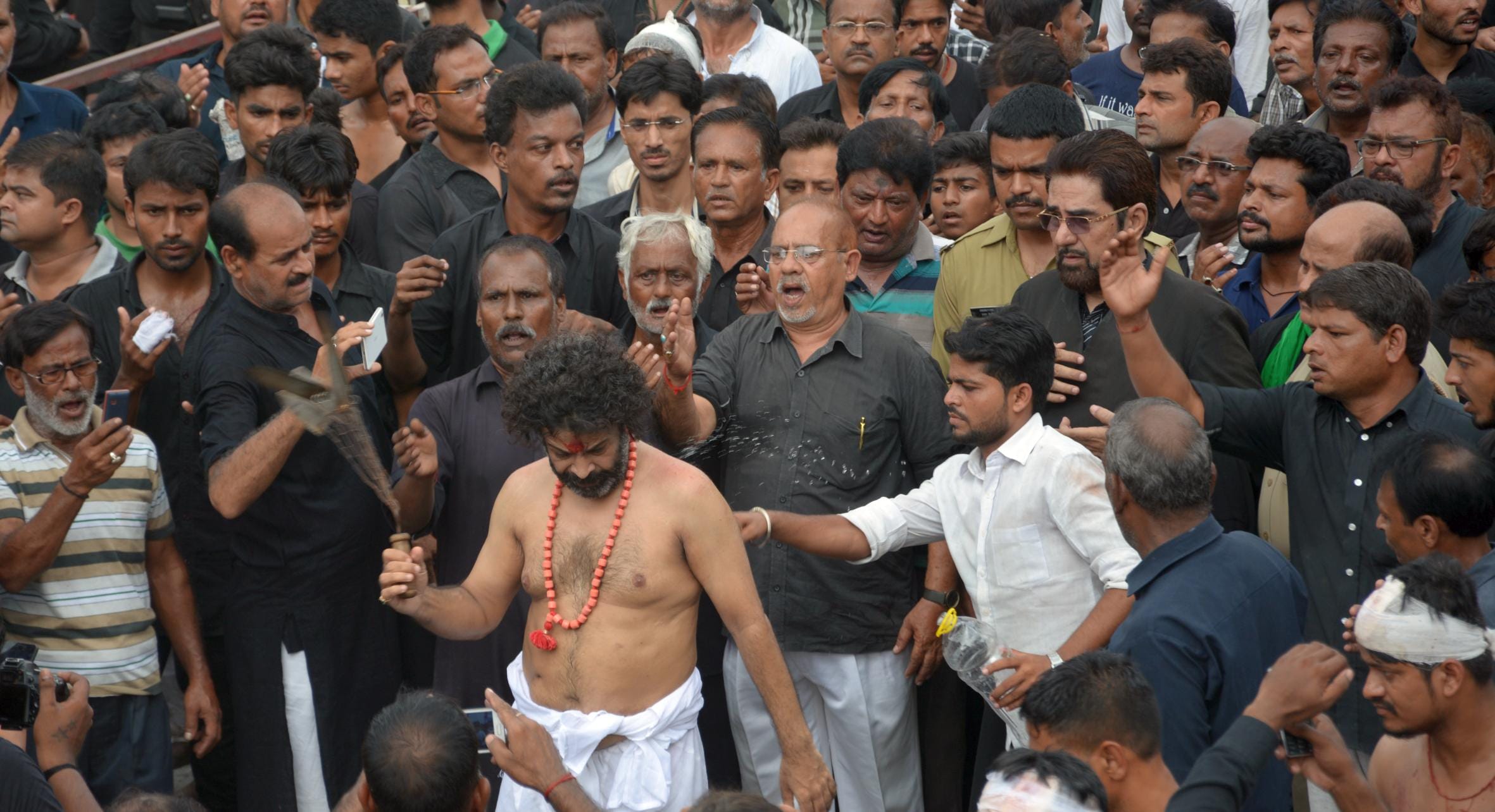 muharram juloos with hindu in Lucknow.