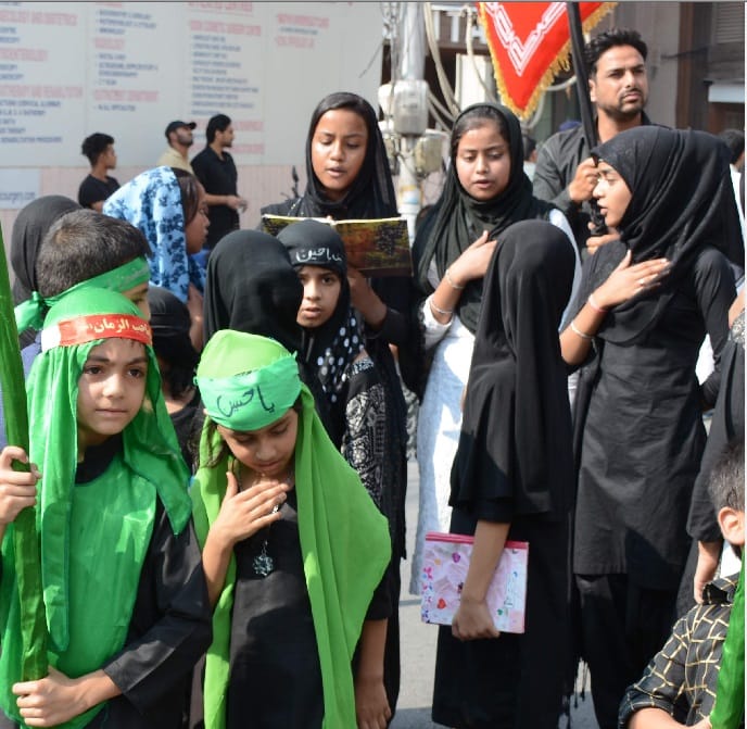 Procession on occasion of muharram 2017 in dehradun