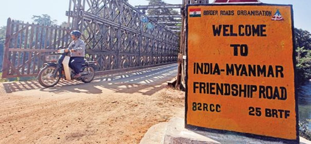 two border crossing points open india Myanmar Bangladesh