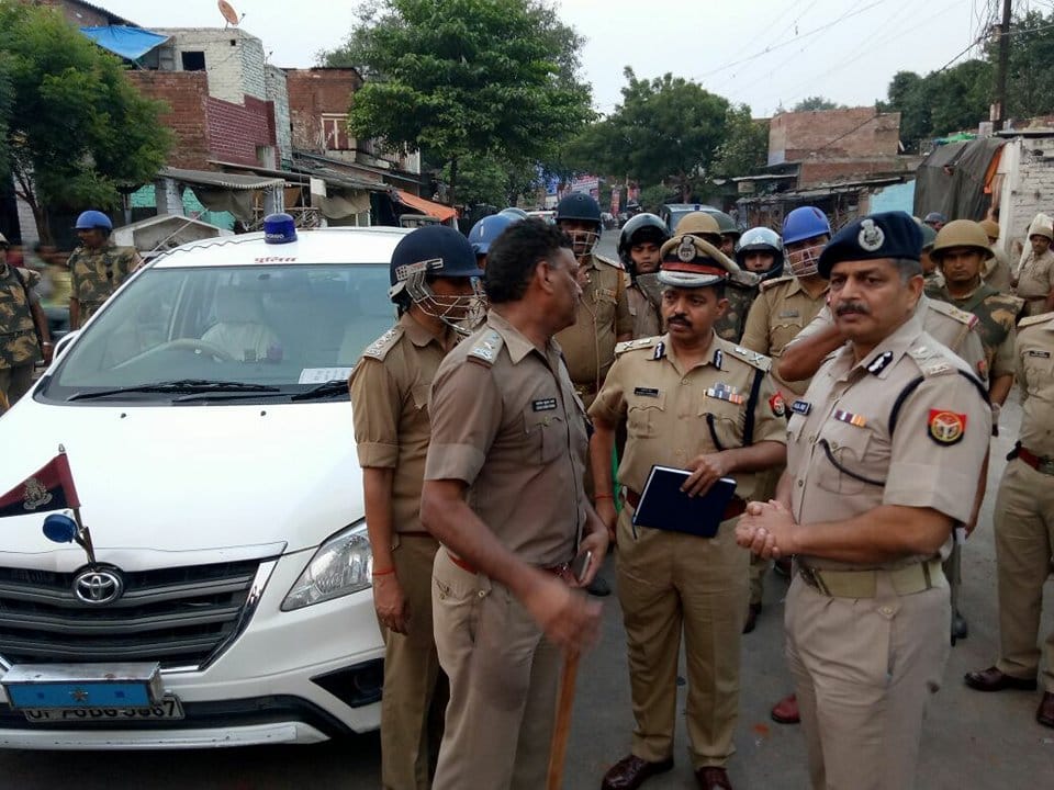 Photos: Two-place stress situation in Kanpur