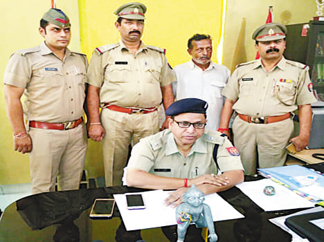 Statue of Astartha stolen recovered
