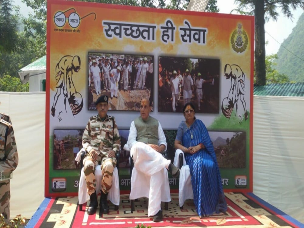 Rajnath Singh start clean india mission in kedarnath dham