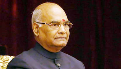 indian president ramnath kovind chandigarh visit with wife