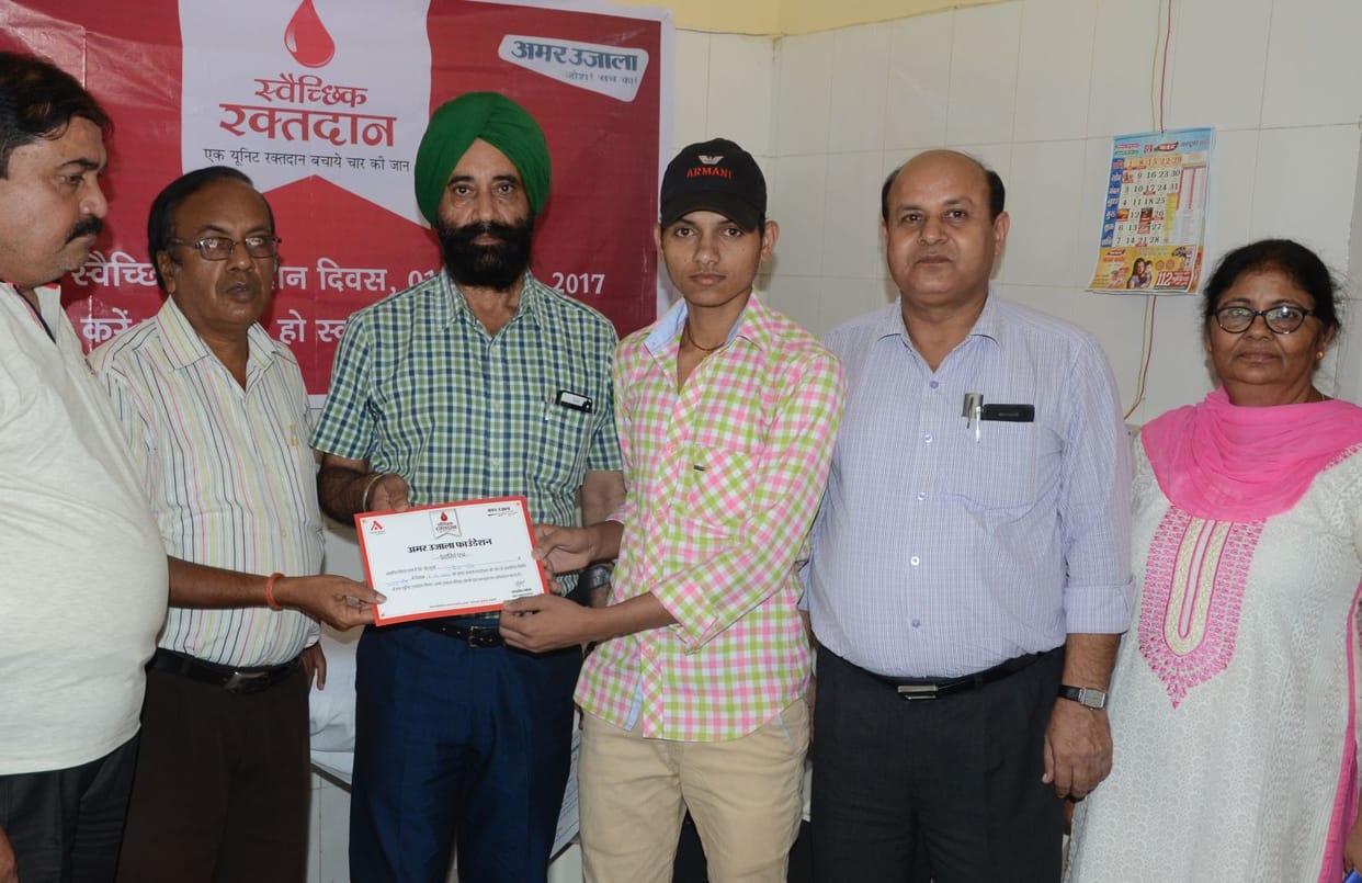 Mahadani came forward for the life of others
