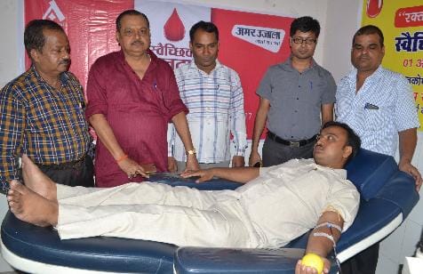 Amar Ujala Foundation links to unaware blood links