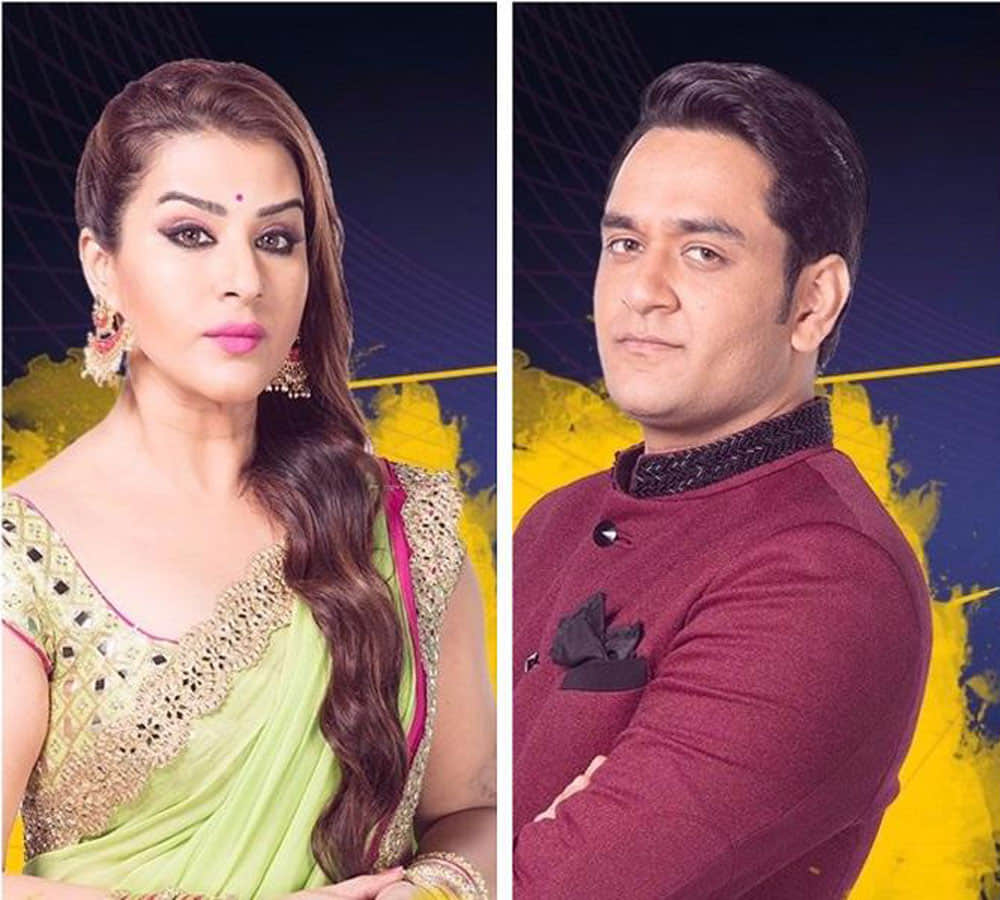 shilpa shinde fight on stage with vikas gupta at bigg boss 11