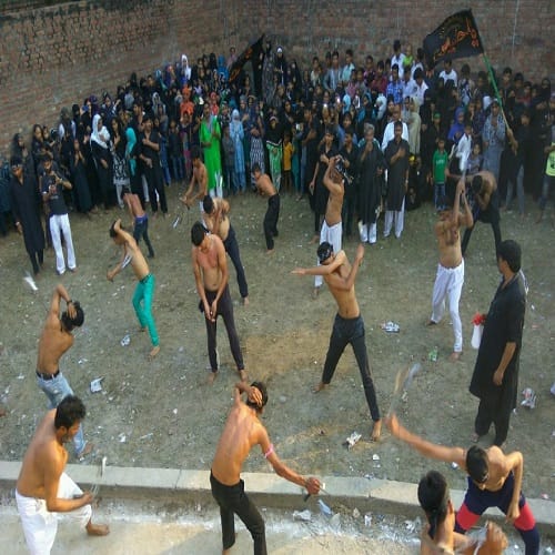 Exhortation of Husain from Hussain, see photos