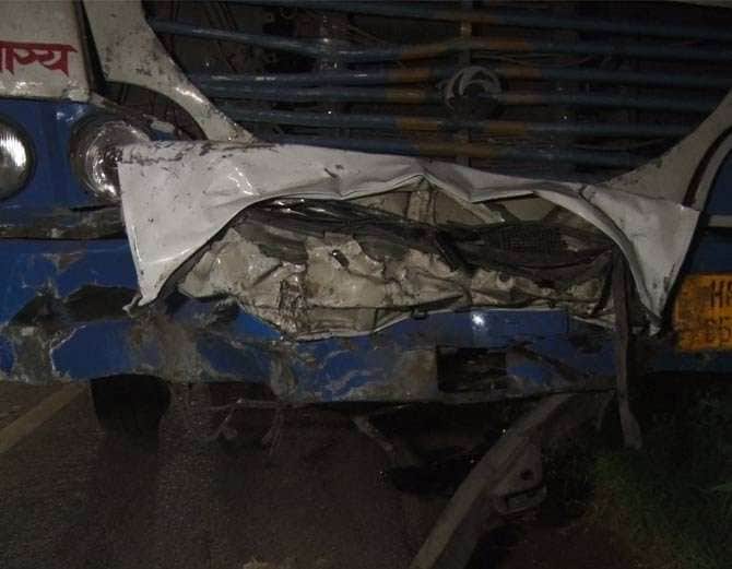 5 people killed in a road accident in Sonipat