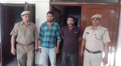 gang involved in 20 loots has been busted by alwar police 