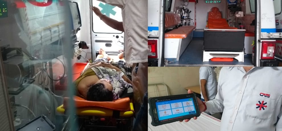 Ambulance facing problem with Referred Patient ind delhi