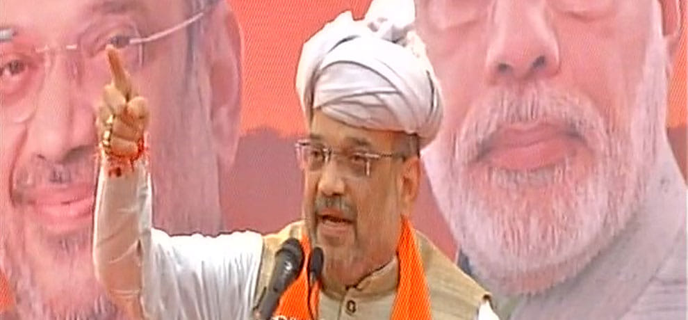 amit shah will do bhumi poojan for office at sitapur